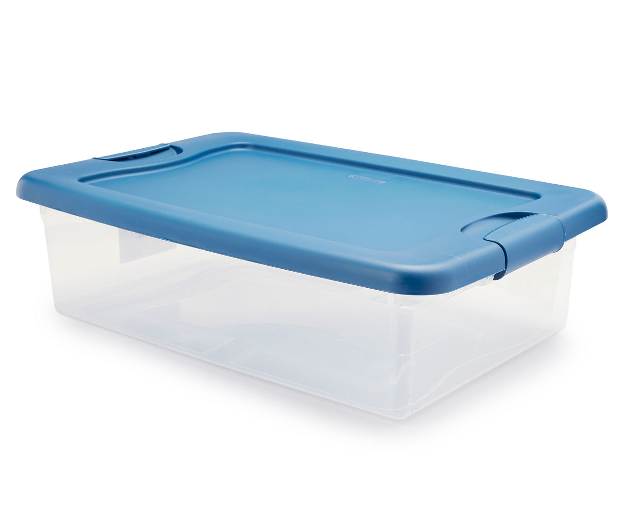 Sterilite 32qt Clear View Storage Bin With Latch Purple : Target