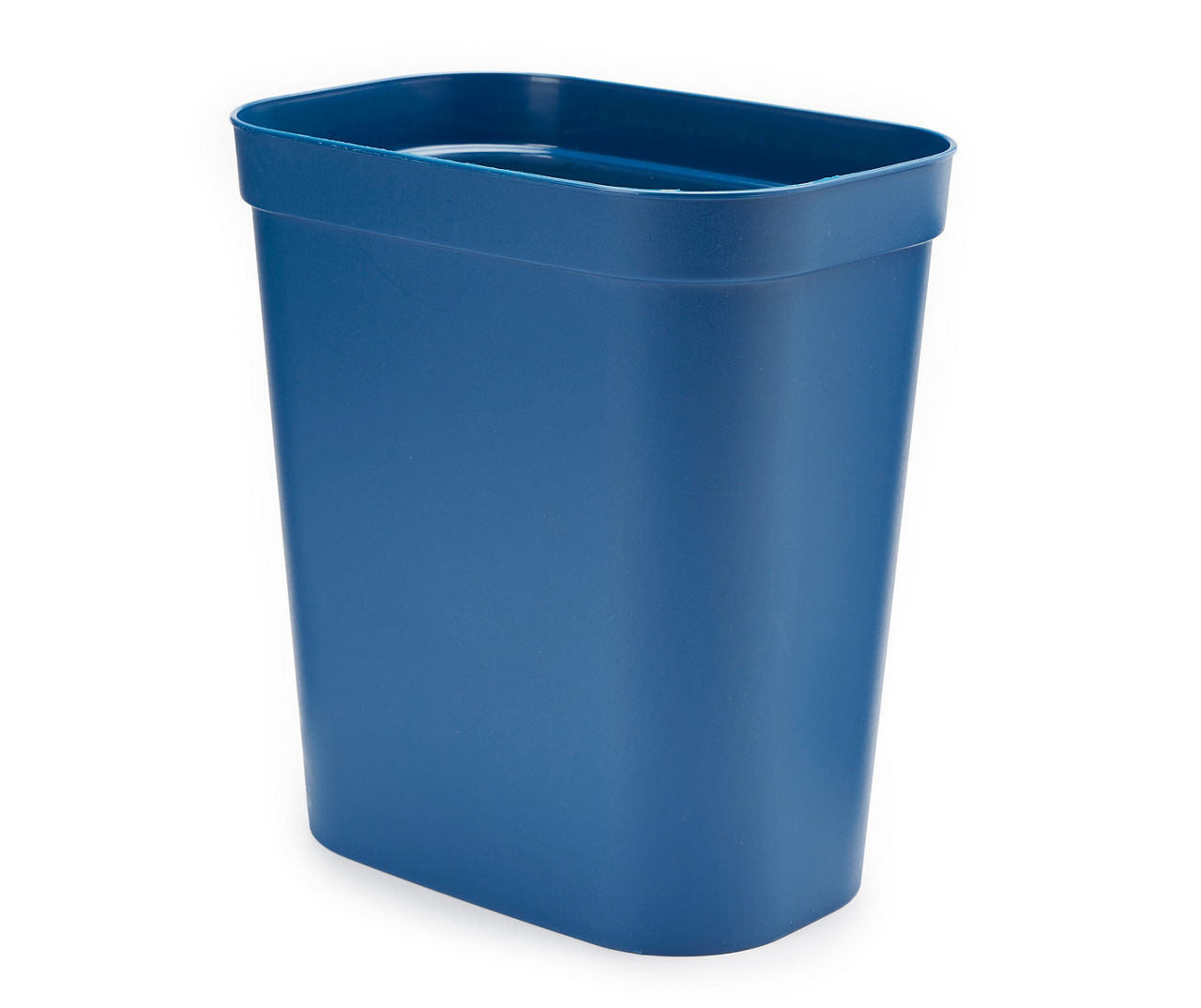 Marine Blue 2.5-Gallon Vanity Wastebasket