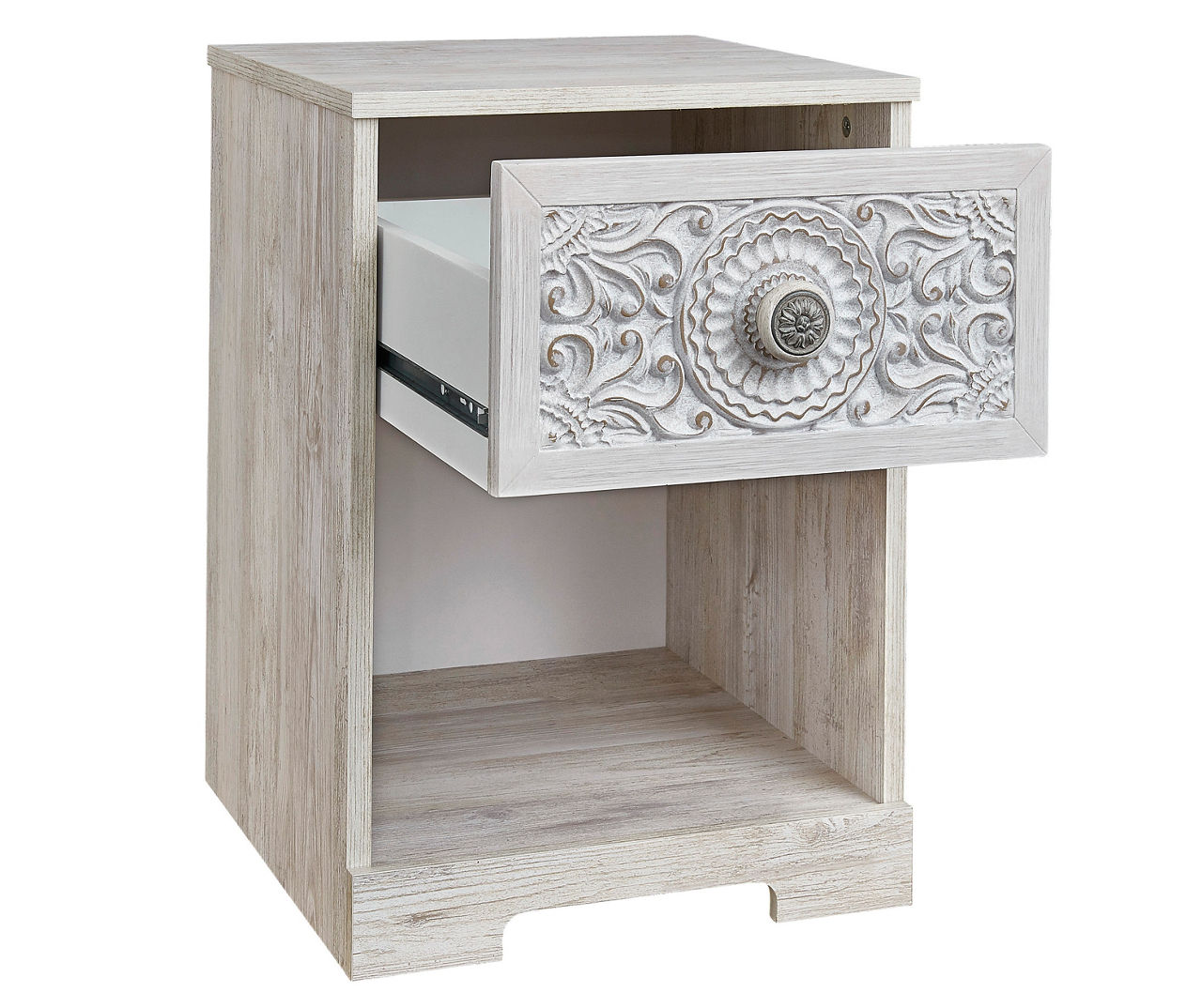 Signature Design By Ashley Paxberry Whitewash Nightstand | Big Lots