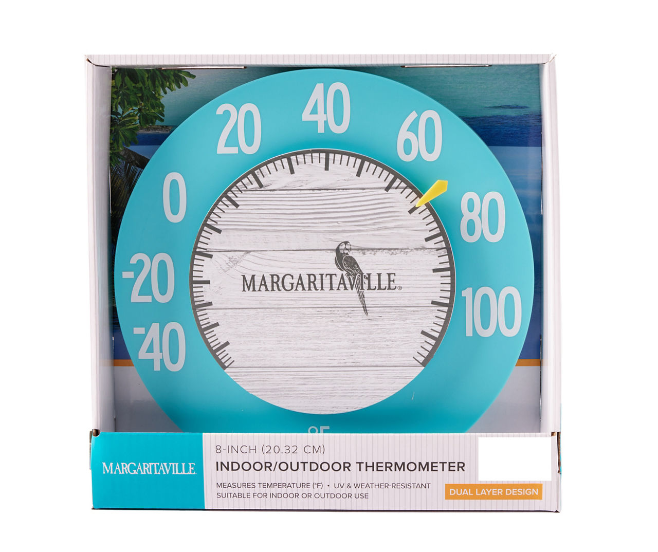 Wall Indoor And Outdoor Thermometer