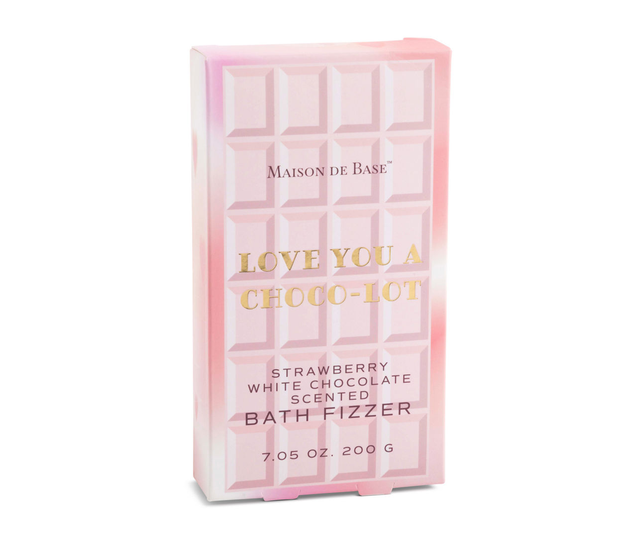 Strawberry White Chocolate Bath Fizzer, 7 Oz.