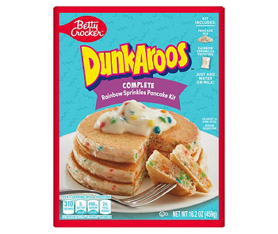 Dunkaroos Rainbow Sprinkles Pancake Kit, 16.2 Oz.