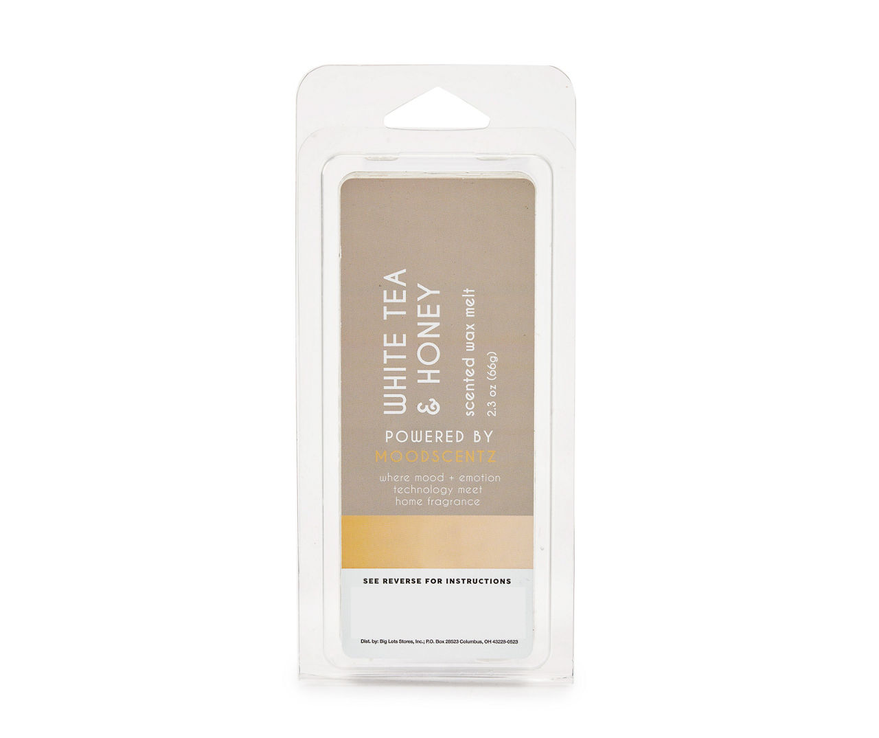 White Tea & Honey Wax Melt, 2.3 oz. Big Lots