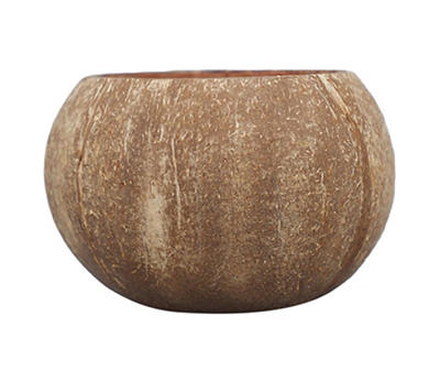 Coconut Woods Brown Coconut Shell Candle, 10 oz.