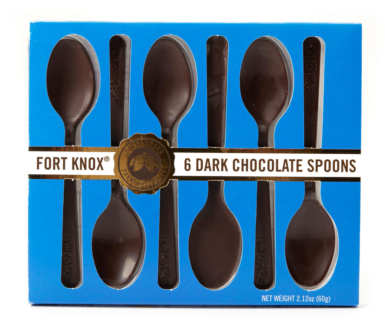 Fort Knox Dark Chocolate Spoons, 6Pack Big Lots