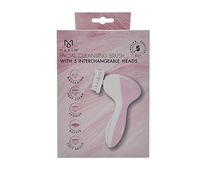 Pink Electric Dual Side Facial Cleansing Brush