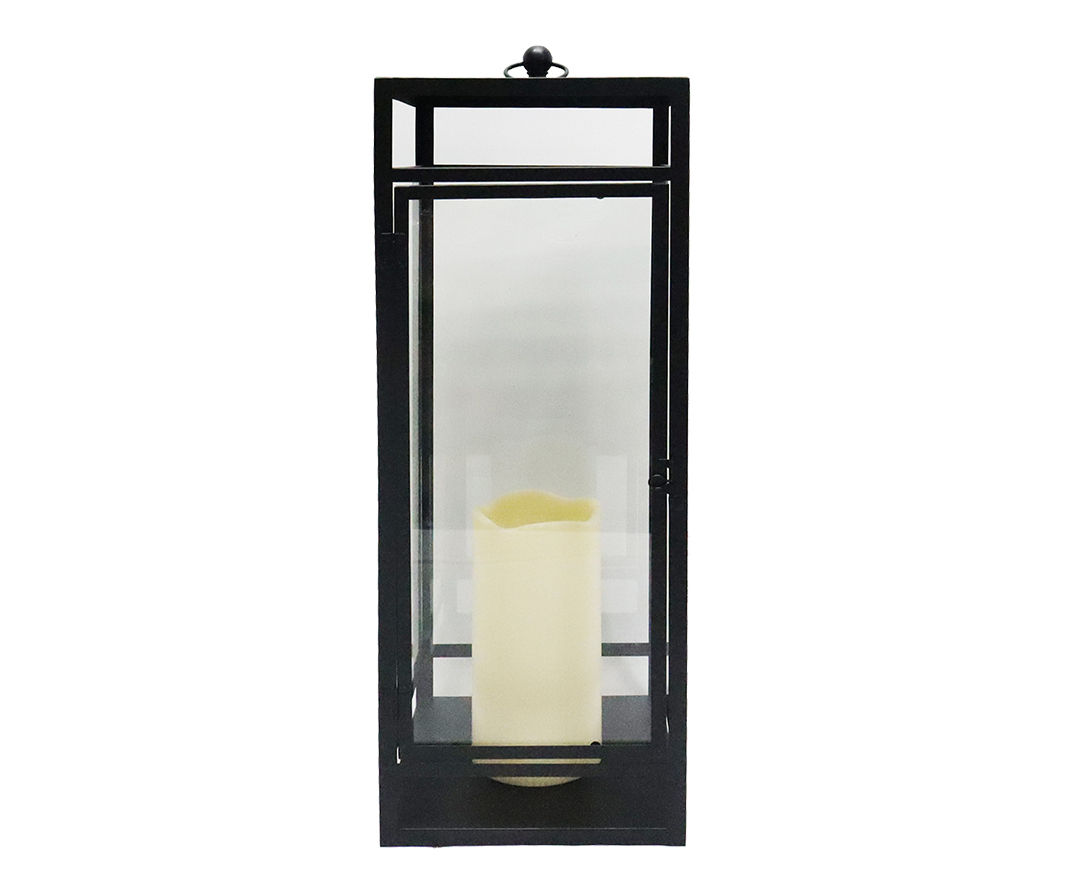 Broyhill Broyhill Black Metal LED Candle Lantern Big Lots