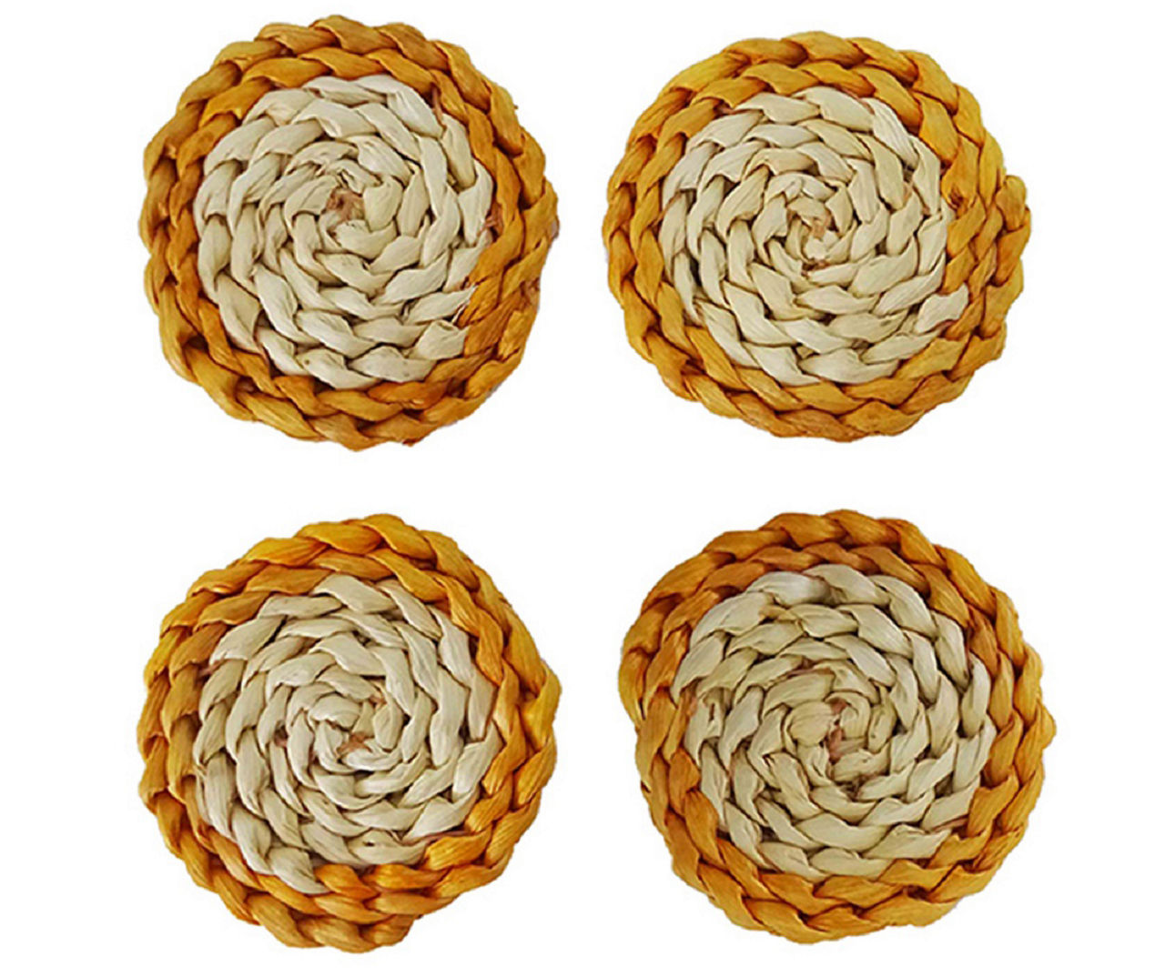 Woven Coasters, 4-Pack