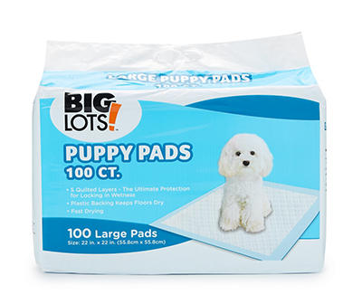 Fresh Scent Large Puppy Pads, 100-Count