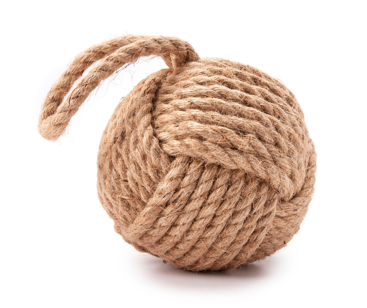 Real Living Grecian Getaway Brown Jute Rope Ball Door Stopper Big Lots