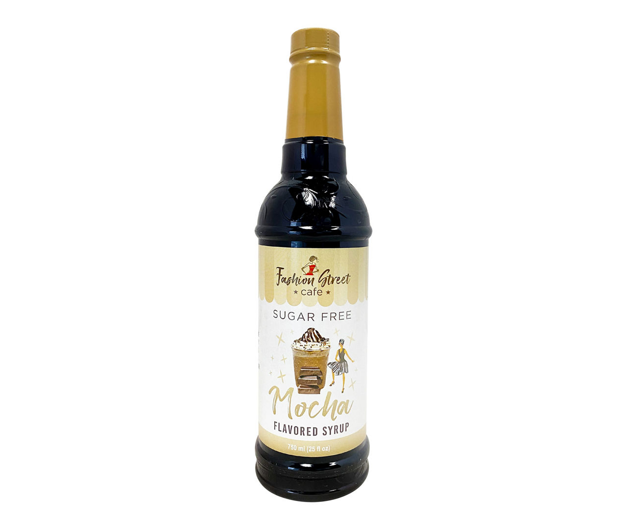 Sugar-Free Mocha Flavored Syrup, 25 Oz.