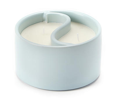Zenspired Sage & Seagrass Blue Yin-Yang Jar Candle, 11 oz.