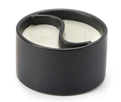 Zenspired Palo Santo Black Yin-Yang Jar Candle, 11 oz.