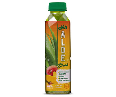Mango Aloe Vera Drink, 16.9 Oz.