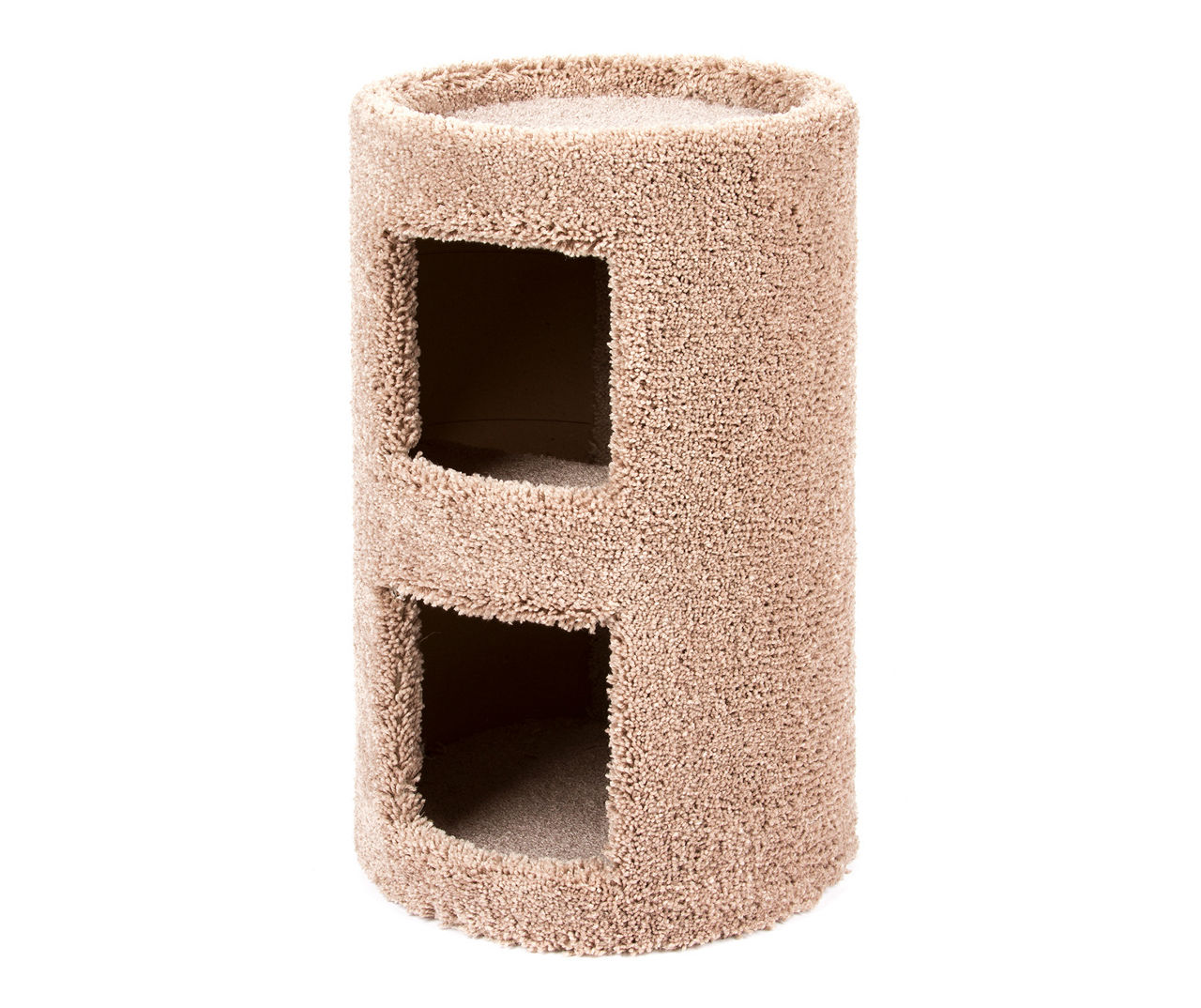 Beige Two Story Cat Condo 20