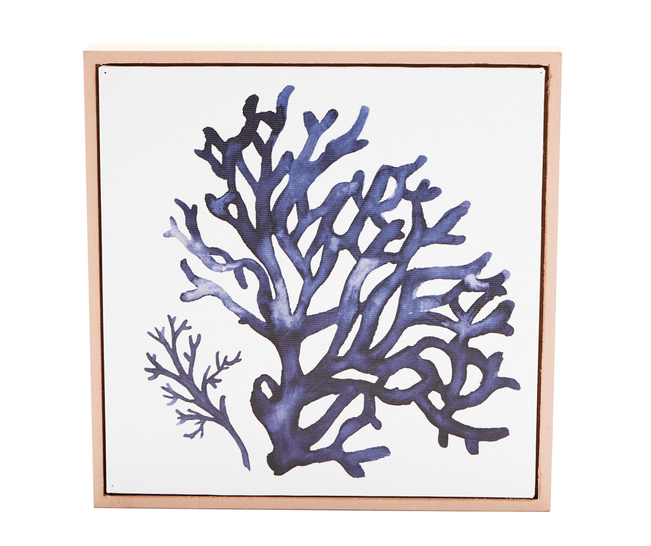 Real Living Grecian Getaway White, Navy & Brown Coral Mini Framed ...