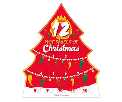 12 Hot Sauces of Christmas Countdown Calendar