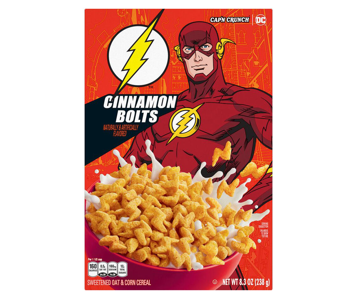 DC Comics Cinnamon Bolts Cereal, 8.3 Oz.