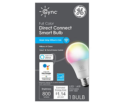 Cync Full Color Direct Connect Smart Bulb