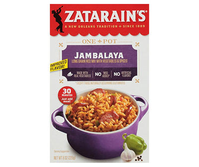 Zatarain's One Pot One Pot Jambalaya 8 oz