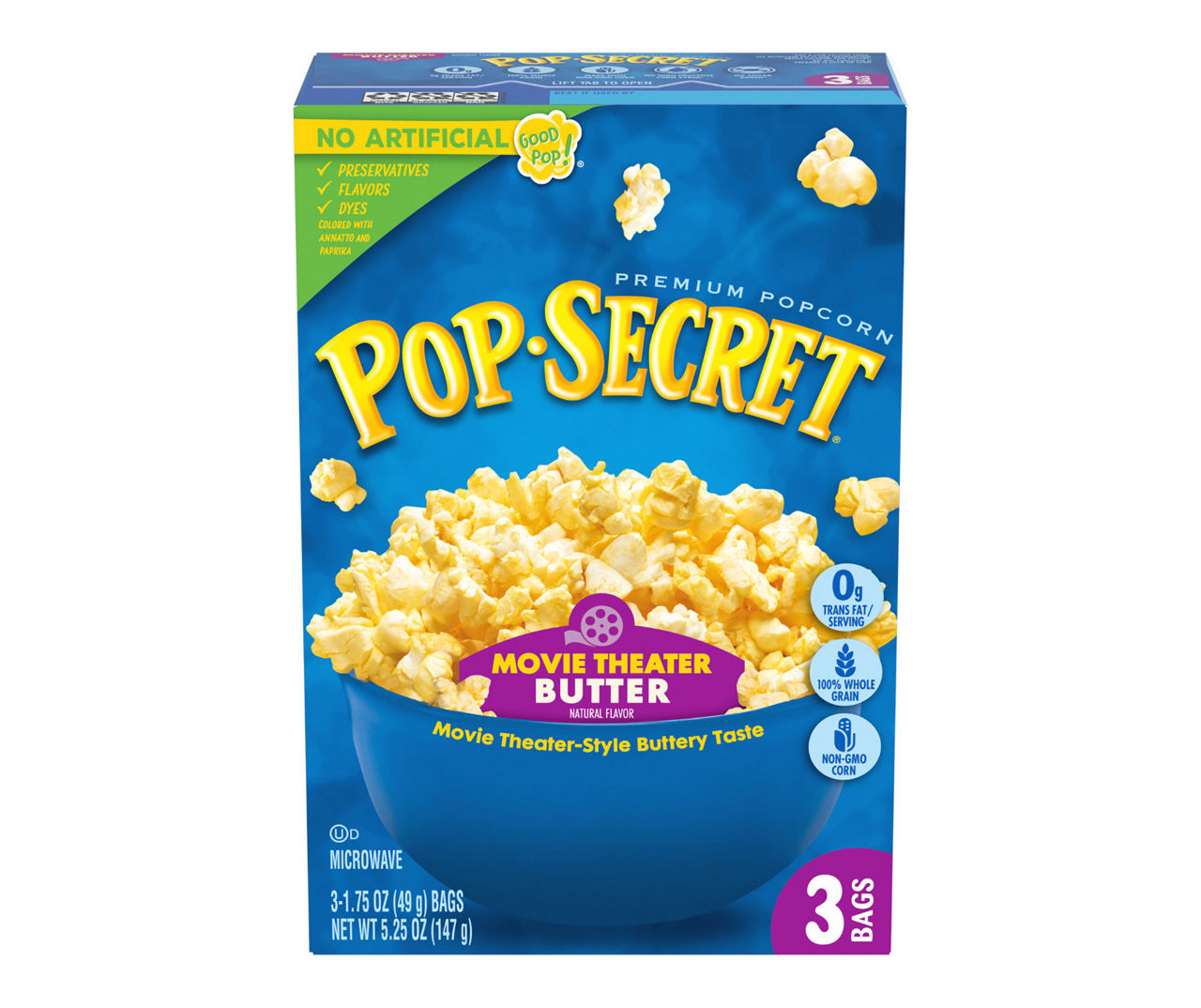 Pop Secret Movie Theater Butter Microwave Popcorn