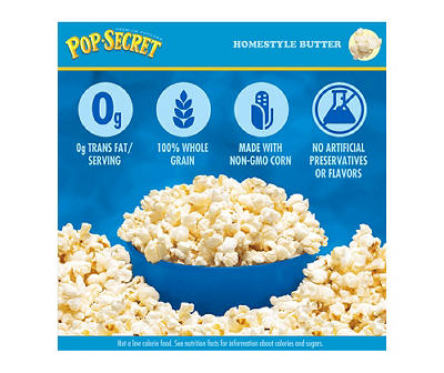 Extra Butter Microwave Popcorn, 3-Pack