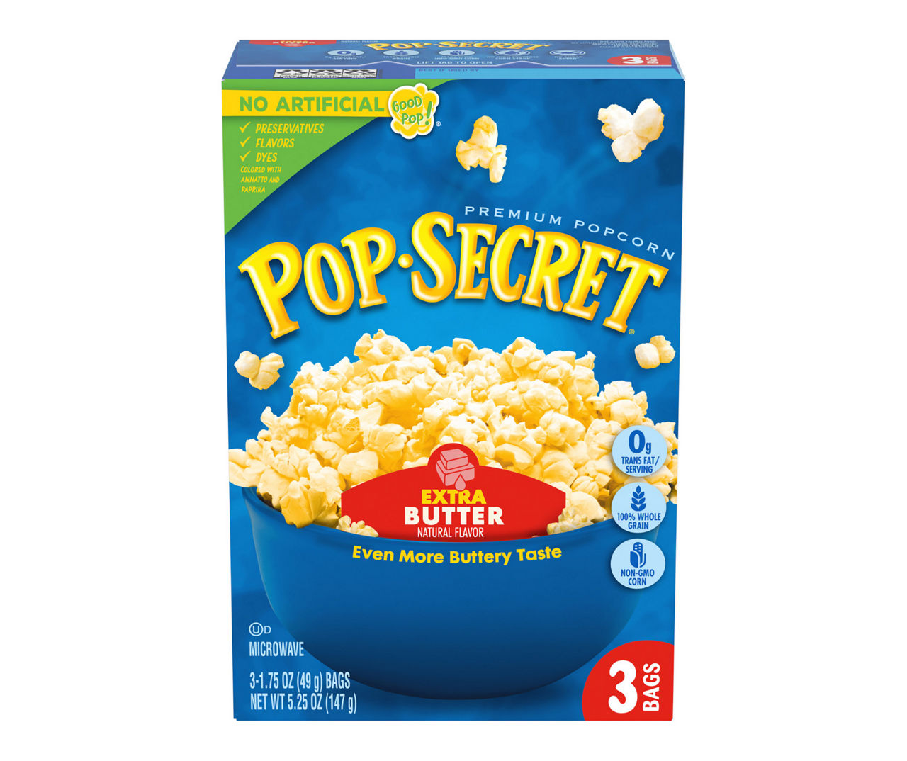 Pop Secret Homestyle Butter Microwave Popcorn, 3Pack Big Lots