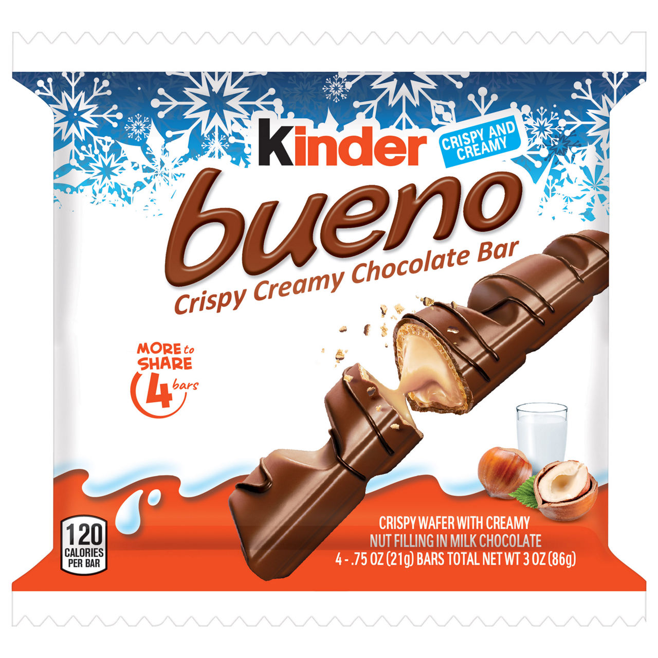  Kinder Bueno Milk Chocolate Bar 7 x43g. : Grocery