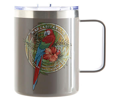 Gray Parrot Hydration Travel Mug, 12 oz.