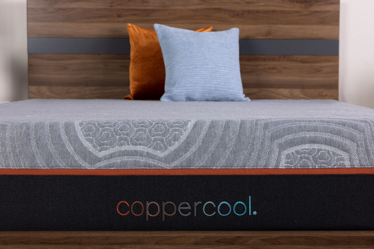 10" CopperCool Queen Memory Foam Mattress In A Box