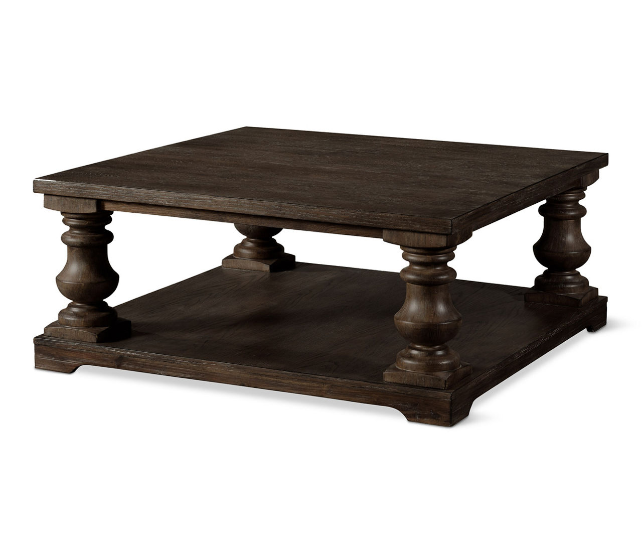 Charleston Barley Oak Square Occasional Table