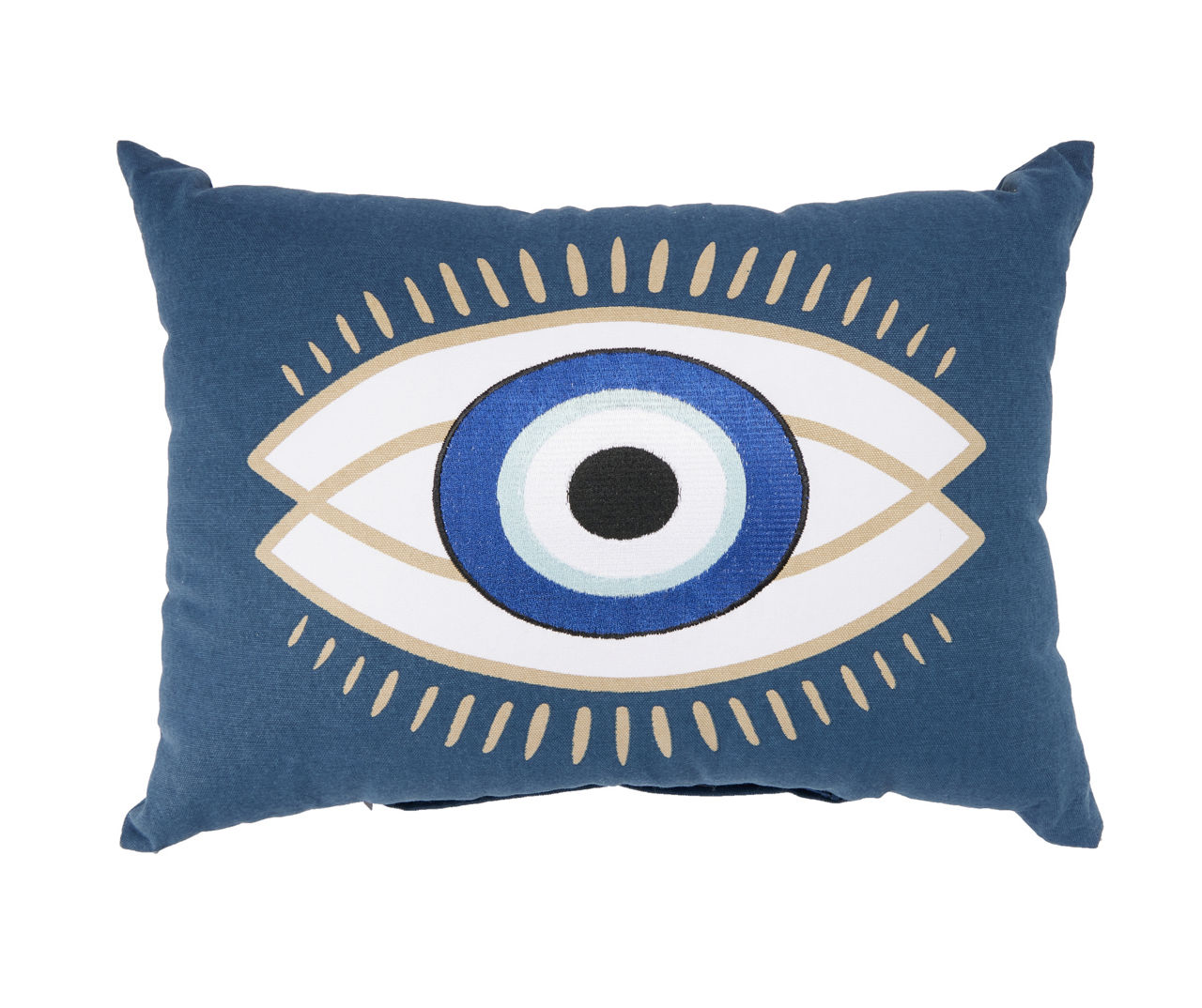 Eye throw outlet pillow