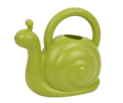 Green Snail Plastic Watering Can