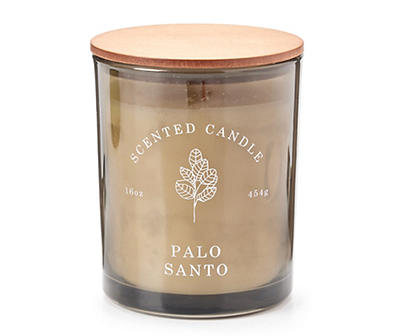 Palo Santo Warm Gray Jar Candle, 16 oz.