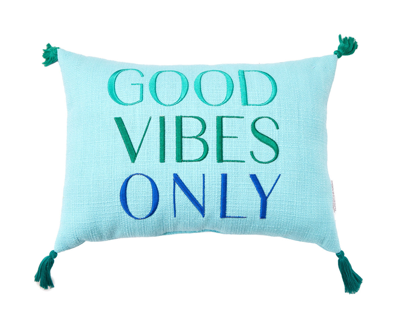 Good vibes 2025 only pillow