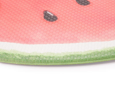 Pink & Green Watermelon Shaped Cloudstep Mat