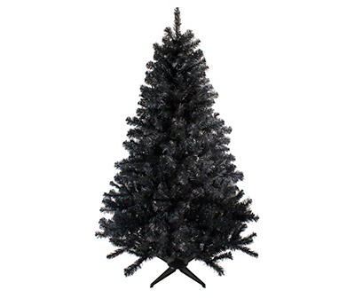 6' Black Spruce Unlit Artificial Christmas Tree