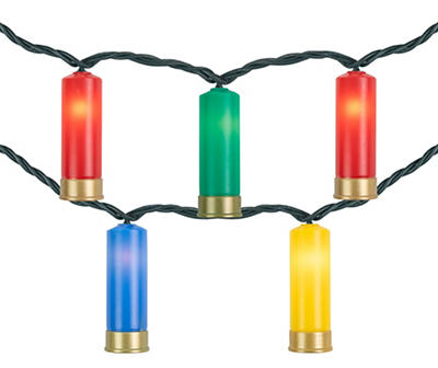 Multi-Color Shotgun Shell Light Set, 10-Lights