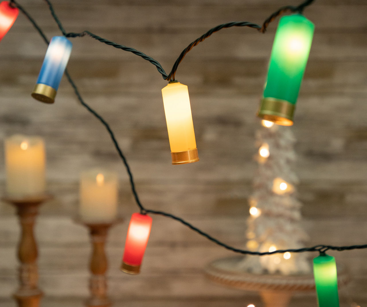 Multi-Color Shotgun Shell Light Set, 10-Lights