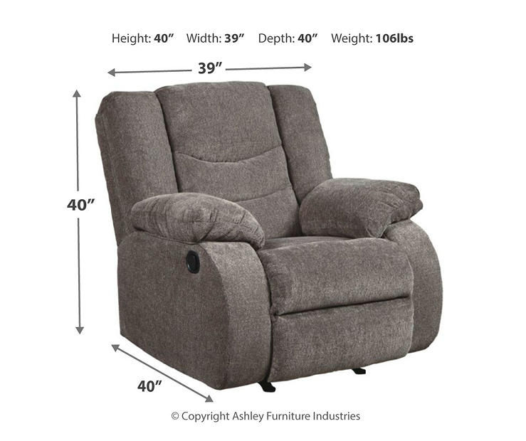 Taylor grey recliner big lots hot sale