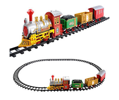 Christmas Express 12-Piece Animated Train Set