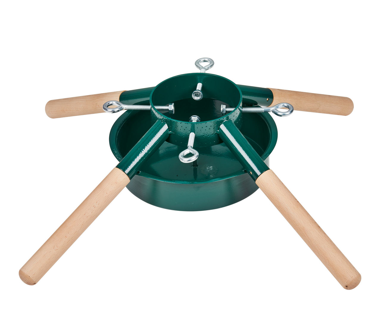 Northlight Metal & Wood Live Christmas Tree Stand for Trees up to 7