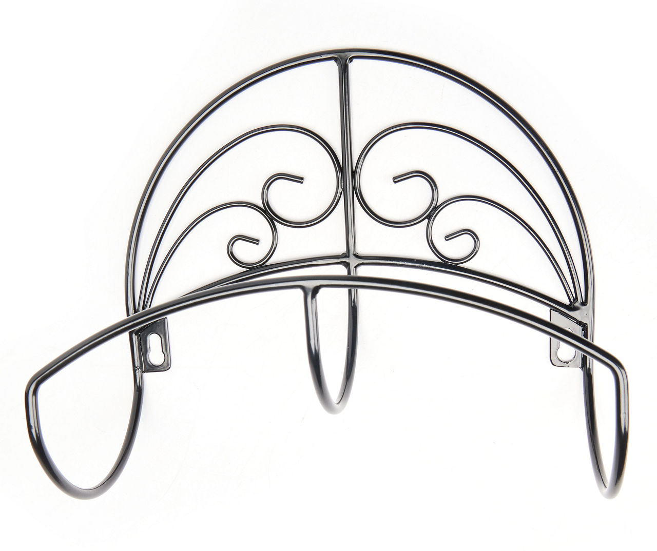 Black Scrollwork Metal Hose Hanger Big Lots