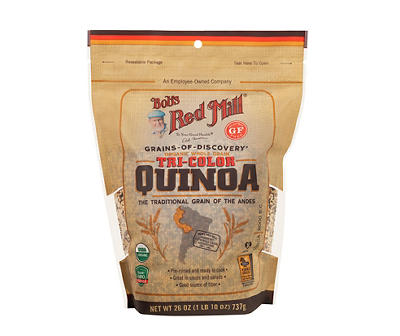 Organic Tri-Colored Quinoa, 26 Oz.