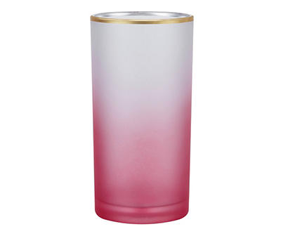 Pink Ombre Plastic Tall Cup, 19 Oz.