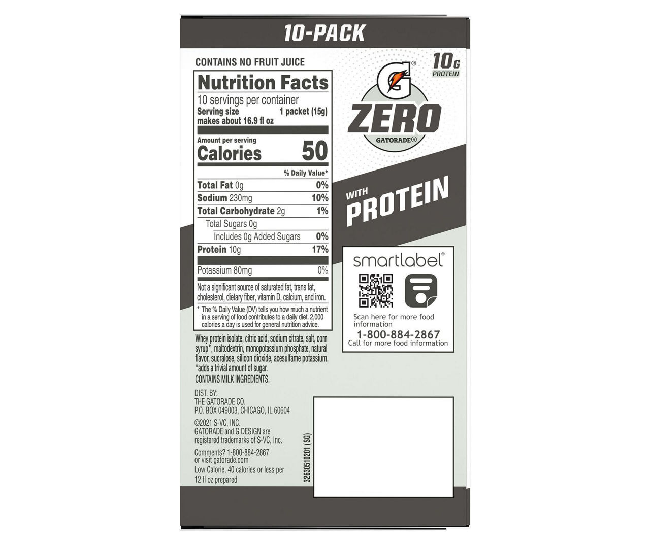 Save on Gatorade Zero Protein Thirst Quencher Fruit Punch - 4 pk