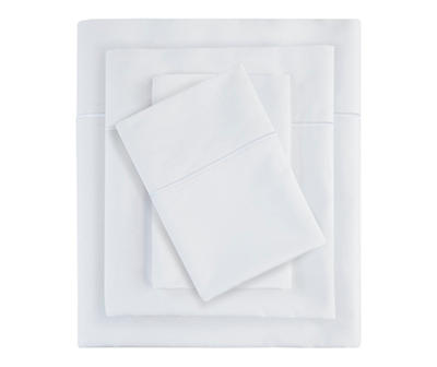White 600-Thread Count Pima Cotton King 4-Piece Sheet Set