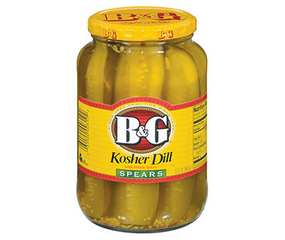 Kosher Dill Pickle Spears, 32 Oz.