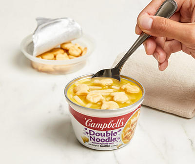 Double Noodle Soup Cup with Original Goldfish Crackers, 7.35 Oz.