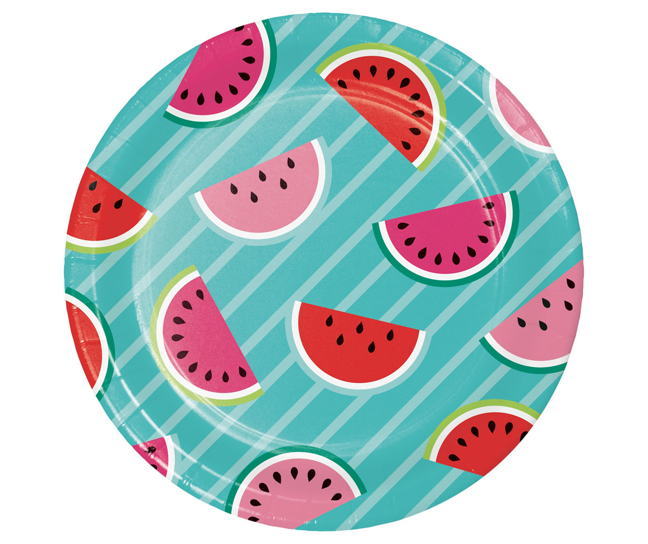 Watermelon Paper Dessert Plates, 40Count Big Lots